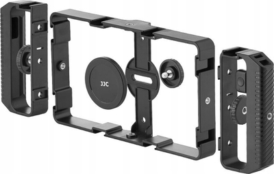 Rig video për smartphone JJC Magnetic MagSafe, me telekomandë Bluetooth, i zi
