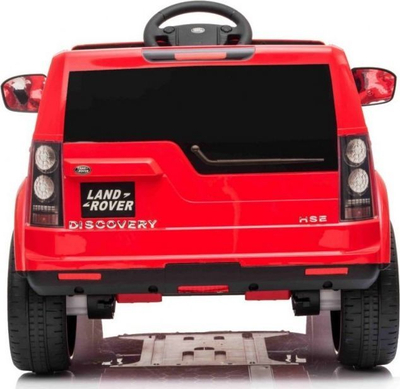 Makine elektrike per femije Ramiz Land Rover Discovery, telekomande, targe dekorative, e kuqe