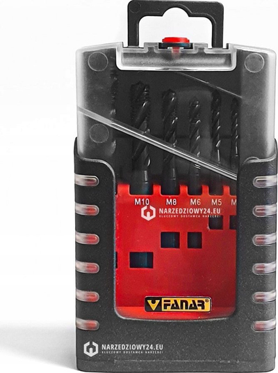 Set çepuesash metalike Fanar TAPS CZP-8 OPTI, M3-M12, HSSE OX