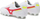 Këpucë futbolli Mizuno Morelia Neo IV Pro FG, K Leather, për fusha natyrale, të bardha me të kuqe