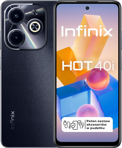 Telefoni Infinix Hot 40i, 4GB RAM, 128GB, i zi