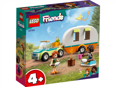 Set ndërtimi LEGO Friends Holiday Camping Trip 41726, kamping, 87 copë, shumëngjyrësh
