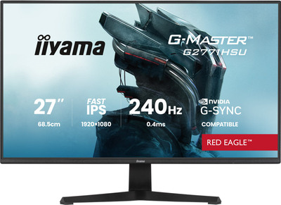 Monitor gaming Iiyama G-MASTER G2771HSU-B1, 27\", Full HD, 240Hz, i zi