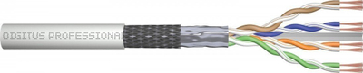 Kabllo rrjeti Digitus CAT 6 SF UTP, 305m, PoE+, gri