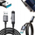 Kabllo USB Joyroom USB A në USB C, 3A, 1.2m, e zezë