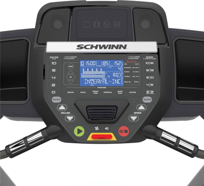 Tapet vrapimi Schwinn 510T, motor elektrik, pjerrësi 15%, i zi