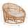 Kolltuk rattan natyral 103×92×81 cm (HM9814), bardhë