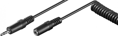 Kabllo zgjatuese audio Goobay 3.5mm, mashkull femër, 5m, e zezë