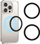 Pllakë magnetike MagSafe Tech-Protect MMP-110 2in1, set me 2 copë, e zezë