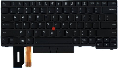 Tastierë laptopi Lenovo FRU01YP331, pjesë origjinale servisi, e zezë