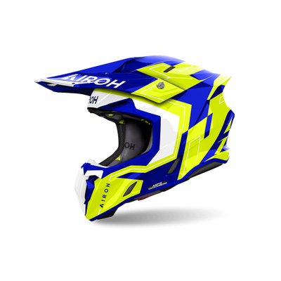 Helmetë motoçiklete Airoh Twist 3 Dizzy, e lehtë, dizajn sportiv, shumëngjyrëshe