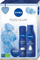 Set për fytyrë dhe trup Nivea Unique Nourishing Care, Losion për trup 250ml + Sprej antiperspirant 150ml + Krem univerzal 30ml