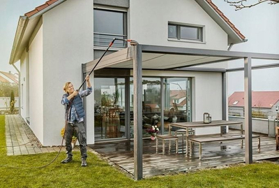 Рачка за градина Gardena Combisystem Flex 18806-20, 53 cm, алуминиум