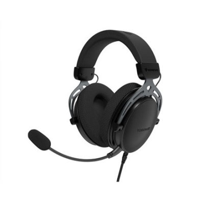 Kufje gaming Genesis Toron 531, me mikrofon, 3.5 mm, të zeza