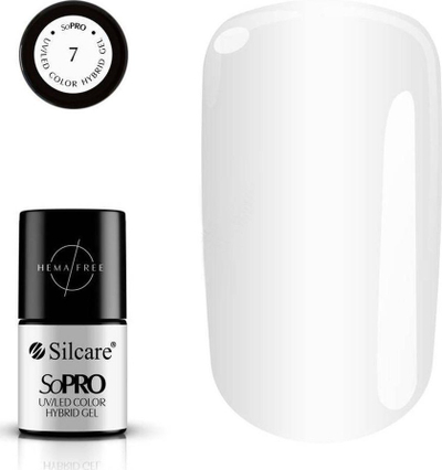 Llak xheli për thonj Silcare SoPro UV LED Color Hybrid, 7g, rozë