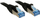 Kабел за мрежа Lindy 47175, Cat6A S/FTP, 0.3m, црн