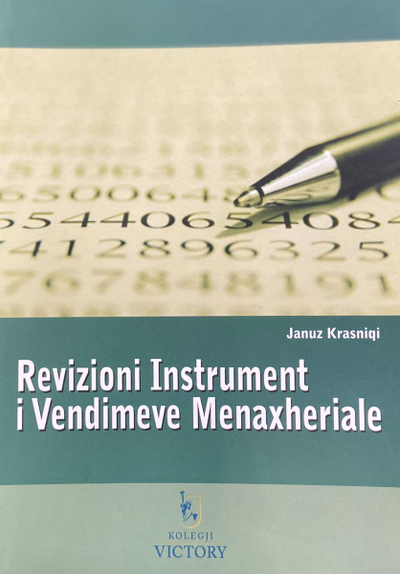 Revizioni Instrument I Vendimeve - Janmuz Krasniqi