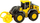 Сет градежни играчки Leantoys Construction Vehicles, 3 парчиња, жолта