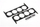 Garniturë koke motori Cometic C4596-032, çelik inox, 0.032", e zezë