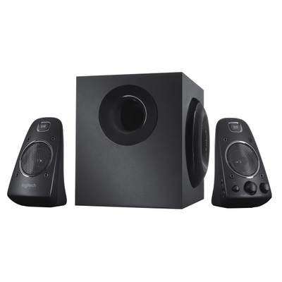 Altoparlantë kompjuteri Logitech Z623, 2.1, 200 W, të zinj