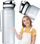 Shishe uji me filtër Aquaphor City, 500 ml, e bardhë