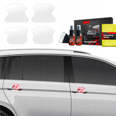 Folie mbrojtëse doreze GrizzProtector 4in1, Volkswagen Touran 2024-2026, transparente