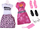 Kukull Anlily Fashion Doll ZA4303, 30cm, me rroba shtesë, flokë biondë