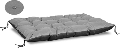 Jastëk kopshti Garden Cushion, 120x80 cm, rezistent ndaj ujit, gri