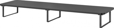 Stendë tavoline Gembird MS-TABLE2-01, për 2 monitorë ose laptopë, e zezë