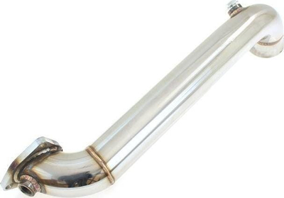 Downpipe TurboWorks për Citroen DS3, çelik inox, për performancë, ngjyrë argjendtë