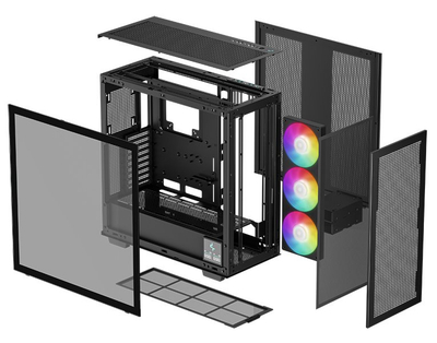Kasë Deepcool MORPHEUS / ATX+, e zezë