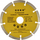 Disk prerës diamant GEKO, 125mm, segmentuar, gri