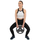Disk peshe Eb Fit Hammertone, 15 kg, me vrimë 28 mm, gri