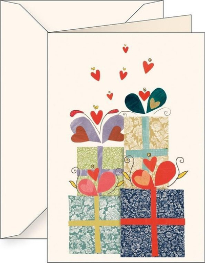 Kartolinë dekorative B6 Card With Envelope Gifts, me zarf, 200g