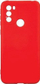 Kllëf silikoni për telefon Motorola Moto G31, i butë, i kuq