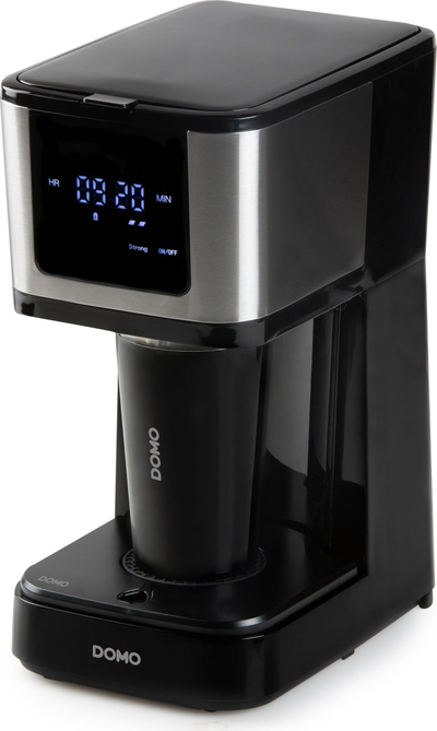 Аппарат за кафе со филтер Domo DO733K, 10 шолји, 900W, црн