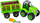 Loje traktor MEGA CREATIVE 482971, me rimorkio, me vegla montimi, jeshil