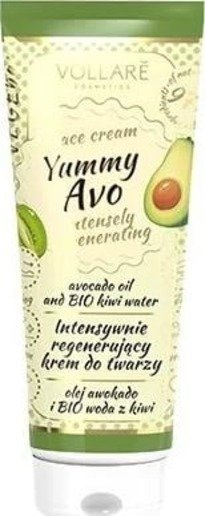 Krem fytyre Vollare Yummy Avo, rigjenerues, formulë vegane, bezhë