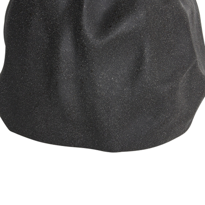 Vazo dekorative Beliani COONTAIL, stoneware, 31 cm, e zezë