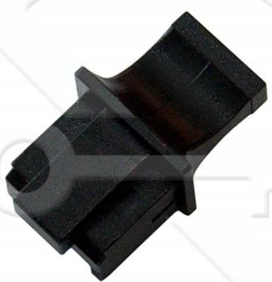 Kapak mbrojtës Solarix RJ45 0 BK, set me 5 copë, ngjyrë e zezë
