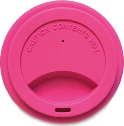 Силиконски капак за чаша Jack N’ Jill Silicone Cup Lid, 1 парче, розова