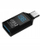 Adapter matës energjie Mathorn USB, USB C në USB A, ekran LED, i zi