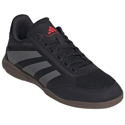 Детски футсал копачки Adidas Predator League IN, мрежа, гумен ѓон, црна боја