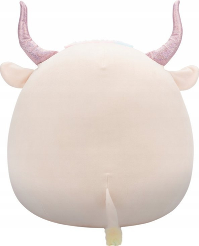 Lodër pellushi Squishmallows Dagnus the Highland Cow, 14", shumë e butë, shumëngjyrëshe