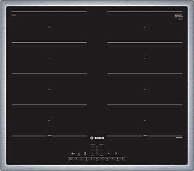 Pianurë inkaso me induksion Bosch PXX645FC1E, 60cm, me prekje, ngjyrë e zezë