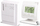 Termostat wireless për dhomë DK System DK LOGIC 250, programim javor, ekran me dritë, i bardhë
