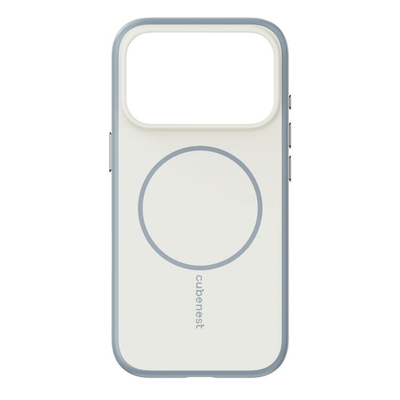 Mbulesë telefoni Cubenest për iPhone 17 Pro, MagSafe, mat, beix