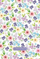 Fletore dekorative Fresh Stars, 128x165mm, 64 faqe me katrora, me yje