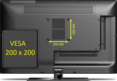 Mbajtëse muri për TV Kruger&amp;Matz KM1300, 23\"-42\", deri 30 kg, e zezë