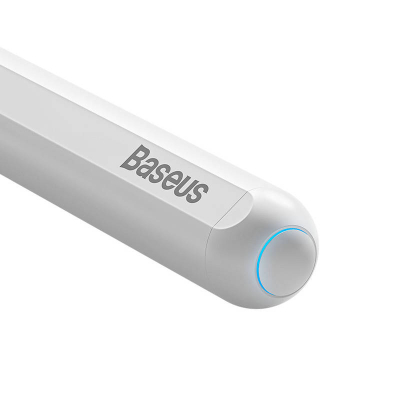 Stylus për tablet Baseus Smooth Writing 2, kapacitiv për iPad, karikim magnetik, i bardhë
